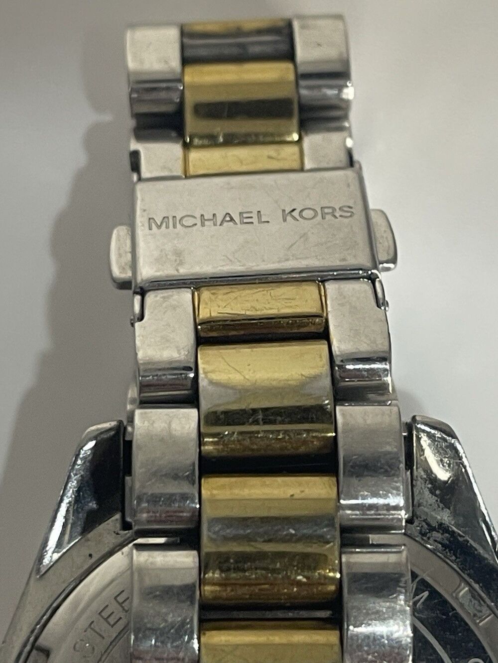 Michael Kors Bradshaw Chronograph Green Dial Ladies Watch MK6198 - Picture 4 of 5